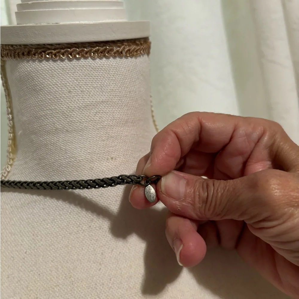 Vintage Park Lane unique multi layered circle link Necklace - Picture 6 of 12